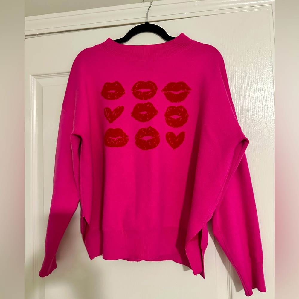 Hot Pink Sweater - Small